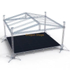Braguero al aire libre de encargo de aluminio el 15x10x5m de la tienda del acontecimiento de la cabina del soporte