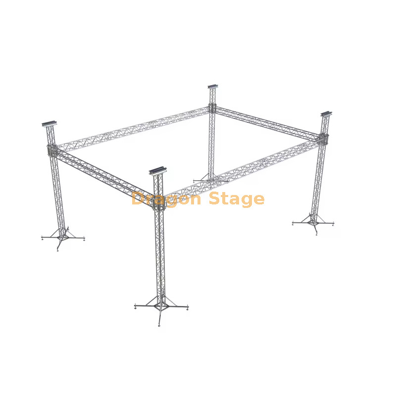 Trussing de iluminación de caja de aluminio de 20x10x7m para interiores