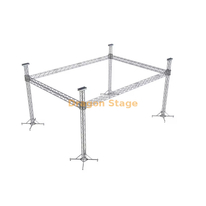 Trussing de iluminación de caja de aluminio de 20x10x7m para interiores
