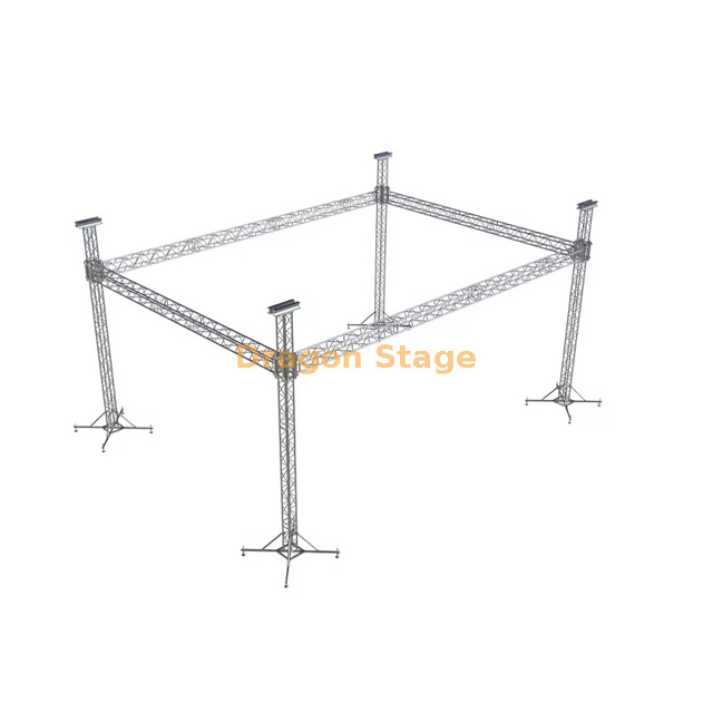Trussing de iluminación de caja de aluminio de 20x10x7m para interiores
