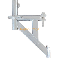 Hot Dip Galvanized Buckle Tipo de trípode Layher Marco de andamio truss