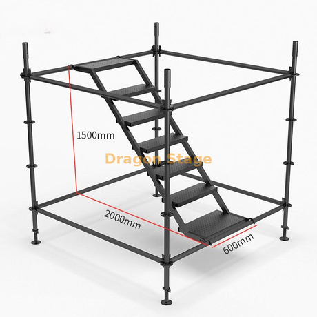 Escalera de escalada Ringlock Truss de 600 mm de ancho
