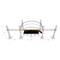 6x4x4m Curva personalizada Techo de armadura con alas de pantalla LED 3M 