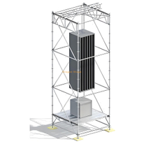 Juego de torre de sonido Ringlock de 6 m de altura