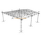 Sistema de armadura de techo de escenario de aluminio resistente para grandes eventos de conciertos al aire libre 21x18x10m