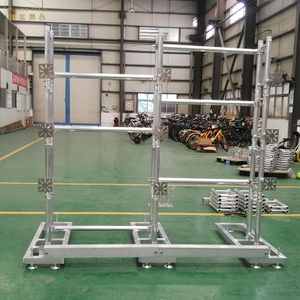Equipo de montaje de soportes de truss de aluminio portátil para la venta 2x7m