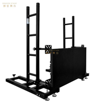 Sistema video interior portátil de aluminio los 5x3m del braguero de la ayuda de tierra de la pared LED