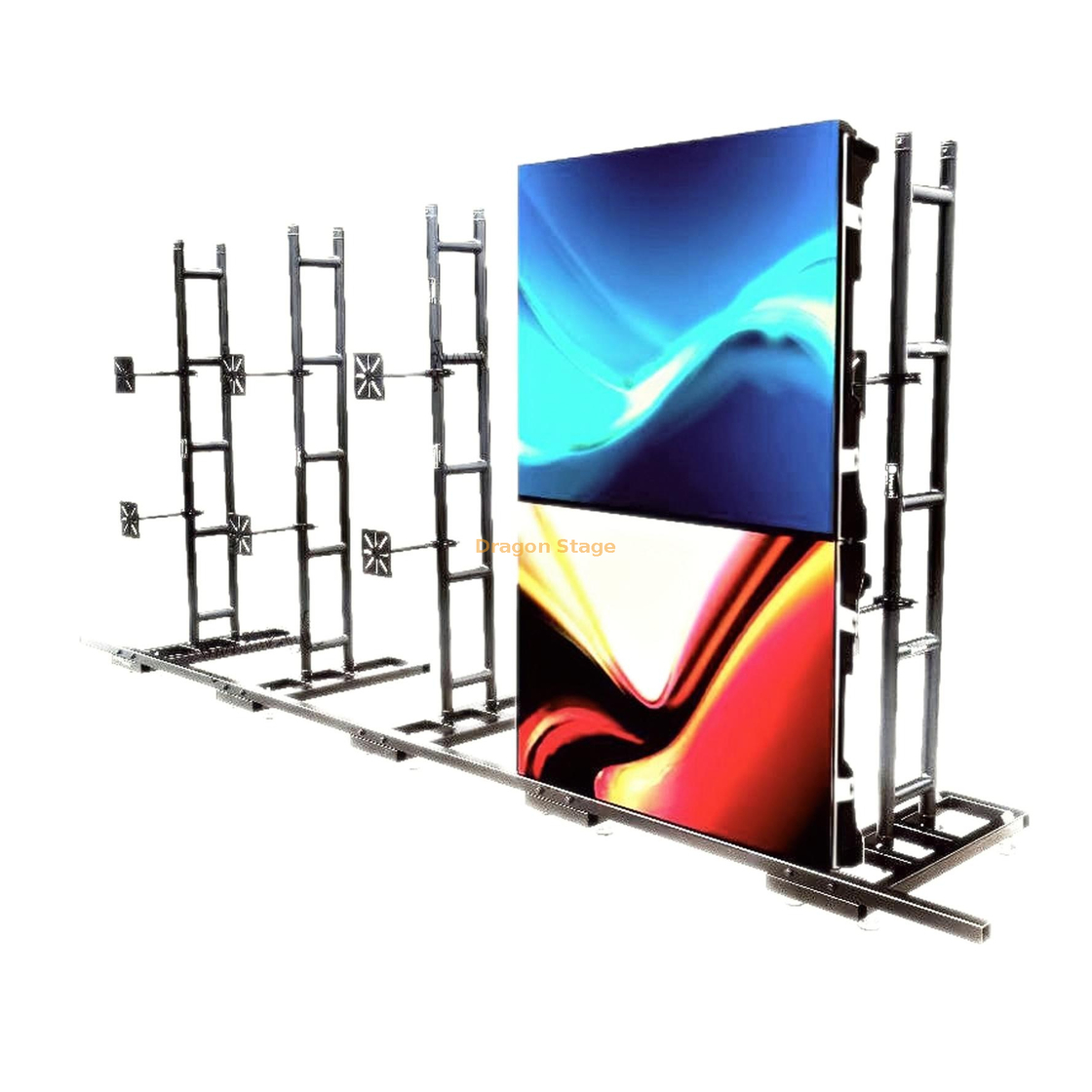 Truss portátil para escenario de montaje en suelo Led 2x1m