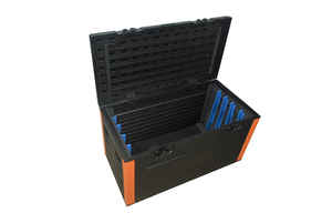 Proveedor de caja de vuelo de plástico con pantalla LED de montaje portátil 5 en 1