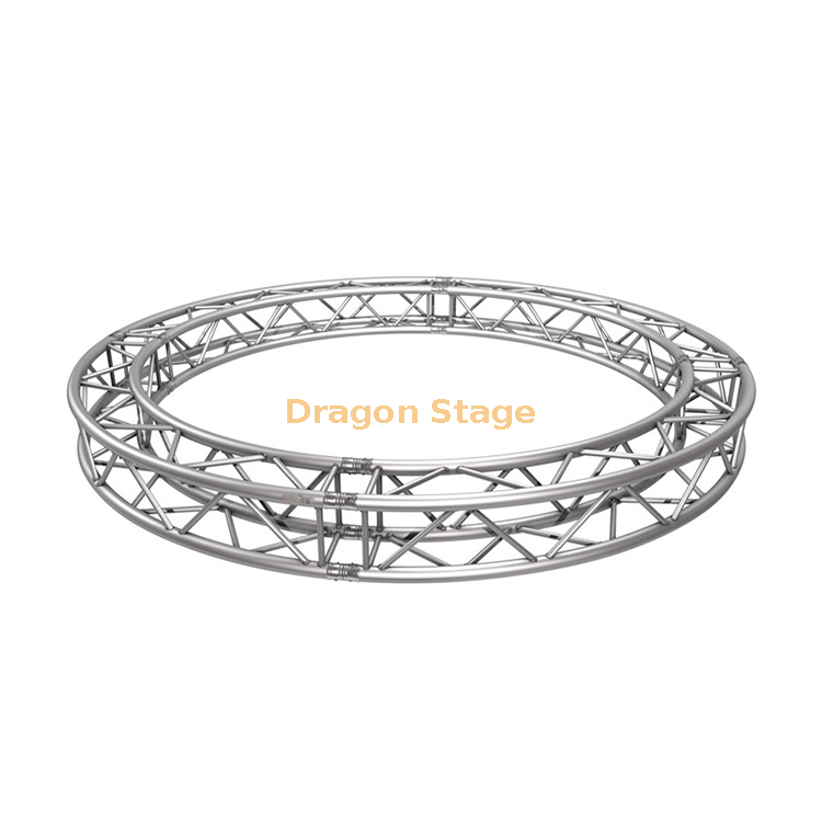 Truss F34 290mm Tipo Circle Truss Aluminio para Iluminación 6m