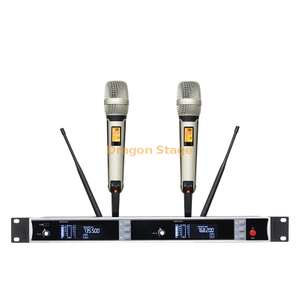Skm9000 micrófono profesional para actuación en escenario cantando KTV Karaoke uno o dos micrófono inalámbrico para el hogar