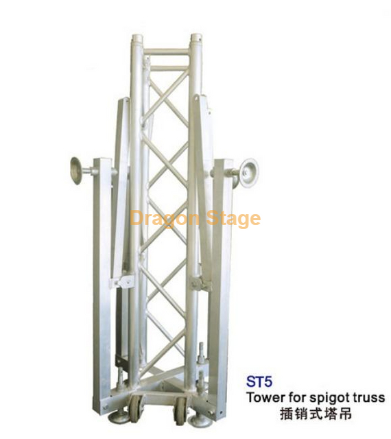 Torre de truss de espiga de aluminio de 300 mm para sistema de truss de eventos