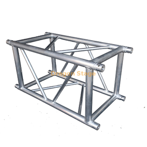 Braguero de aluminio para iluminación de escenarios de eventos cuadrados Global Truss F54 de 520 mm