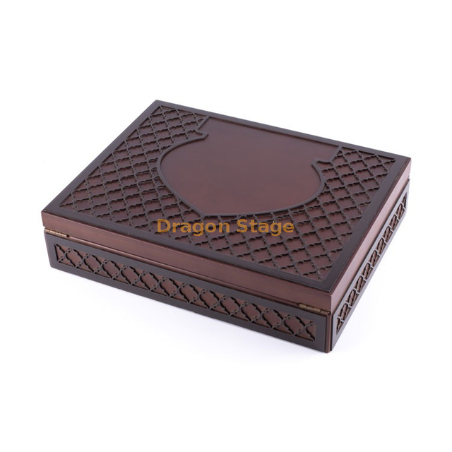 KSA Riyadh temporada caja de chocolate de madera en línea caja de chocolate de madera zip ramadan date box uk