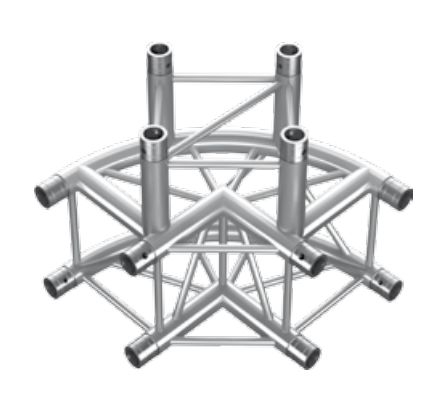 Caja PT34-C30-R, armazón de aluminio de 50 × 2 tubos a la venta