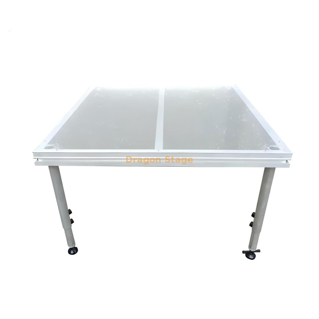 cubierta rápida de la etapa del vidrio acrílico transparente de los 4x4ft el 1.22x1.22m