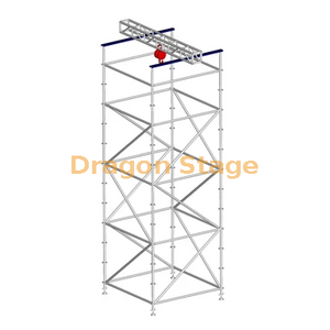 Layer Truss para Line Array con Polipasto 12m