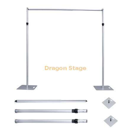 Sistemas Pipe And Drapes para Cortinas Led 4x4m