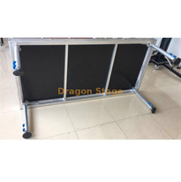 Escenario de conexión rápida de aluminio para conciertos de eventos de 100 x 96 pies
