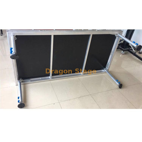 Escenario de conexión rápida de aluminio para conciertos de eventos de 100 x 96 pies