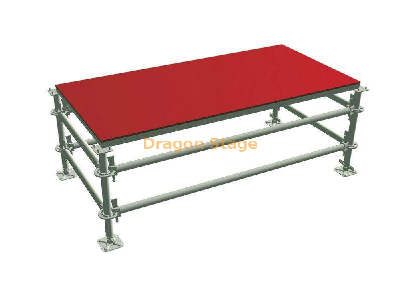 Escenario para eventos Ringlock de acero 7,32x6,1m