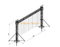 Fondo Colgante Aluminio Led Truss 8x6m