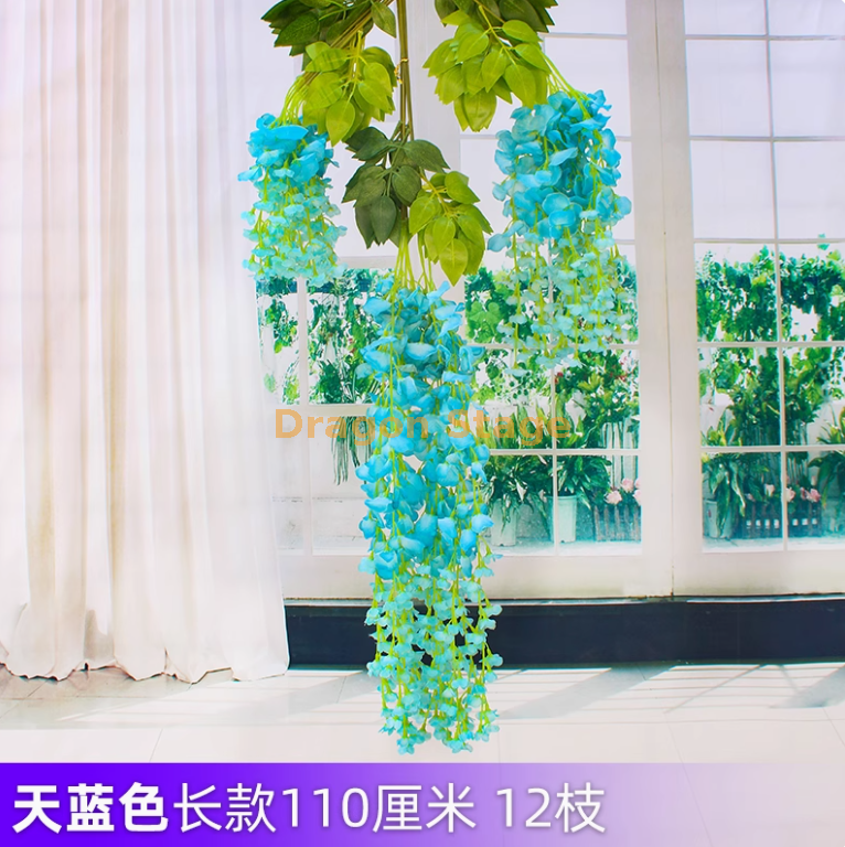 长款天蓝色（ 12 枝）