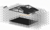 Sistema de escenario para conciertos Ringlock de 14x10 m con techo de pico de aluminio, alas LED de 6 m y soportes Line Array
