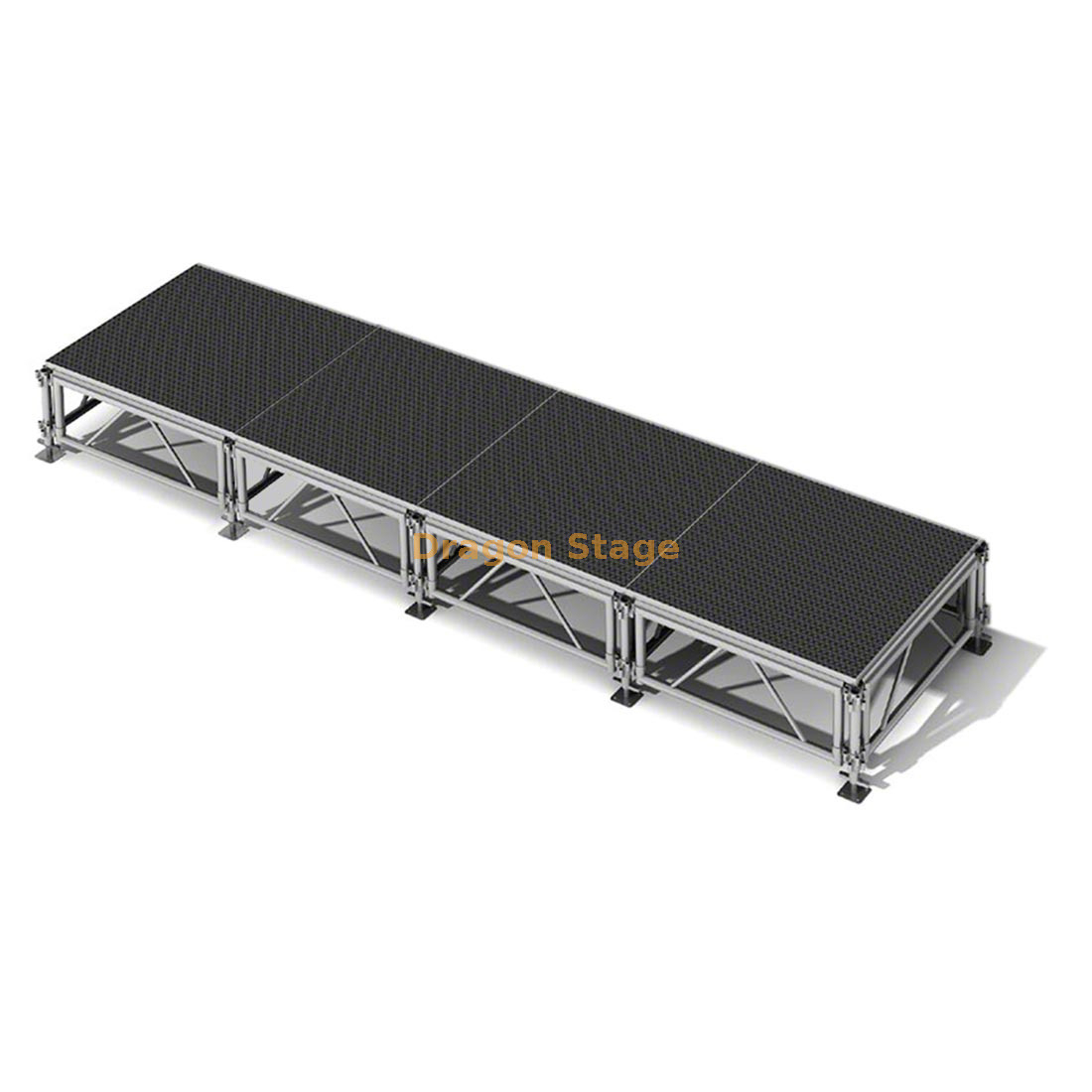 Plataforma Modular Portatil 4X4FT Aluminio 4.88x1.22m