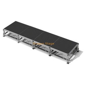 Plataforma Modular Portatil 4X4FT Aluminio 4.88x1.22m