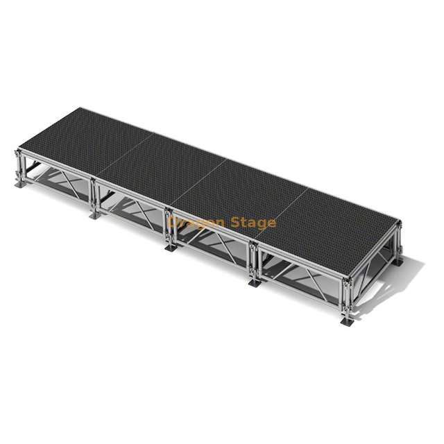 Plataforma Modular Portatil 4X4FT Aluminio 4.88x1.22m
