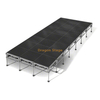 Escenario portátil de aluminio para conciertos de rendimiento al aire libre los 8.54x3.66m con 2 escaleras
