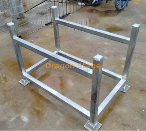 Estante de almacenamiento para andamios Ringlock de alta resistencia | Plataforma de almacenamiento de andamios de acero galvanizado