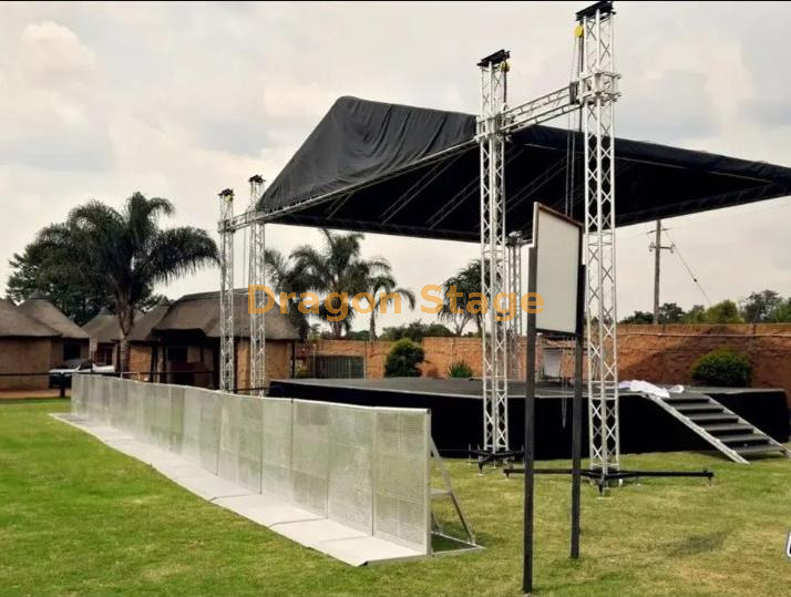 Techo de la etapa de concierto al aire libre 10x10x6m