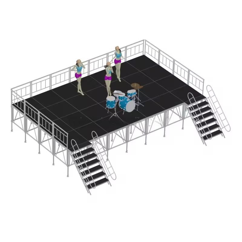 Escenario Modular 8,54x4,88m