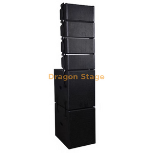 HL1650 Altavoz line array pasivo de 6,5 pulgadas para eventos en vivo, iglesias y sistemas de sonido profesionales