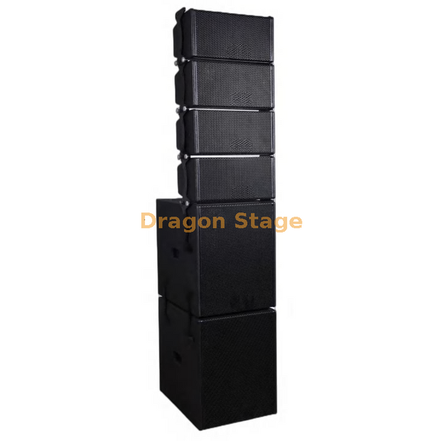 HL1650 Altavoz line array pasivo de 6,5 pulgadas para eventos en vivo, iglesias y sistemas de sonido profesionales