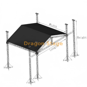 Truss System Concierto Sonido Iluminación Truss Aluminio 14x10x14m