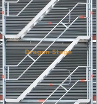 Escaleras de plataforma de escalada para andamios layher