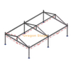 Sistema de armazón de techo pico extra grande de 20x32x9m (9m de altura, armazón de espiga de aluminio)