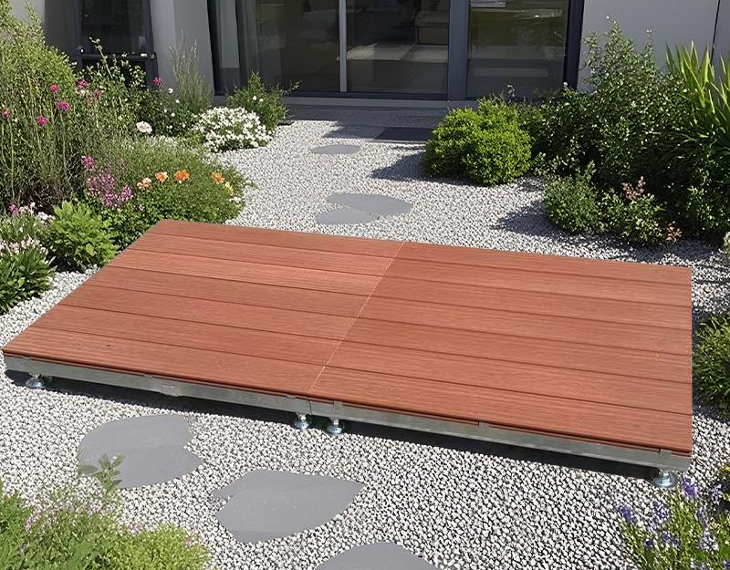 plataforma de acero modular