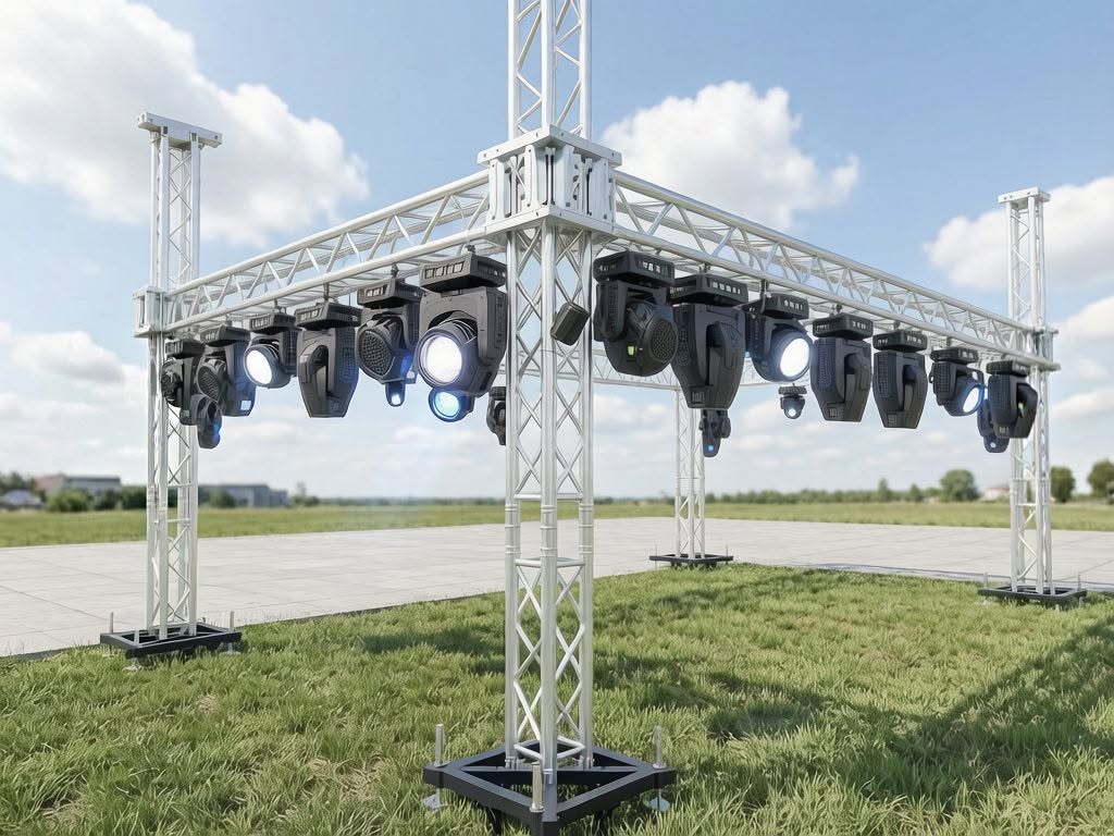 Sistema de armadura de iluminaci&oacute;n de soporte de suelo de aluminio de 6x3x3m.jpg