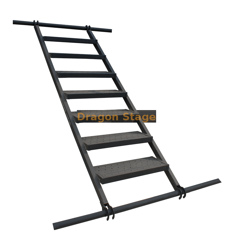 Escalera de armadura de lana recta