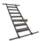 Escalera de armadura de lana recta