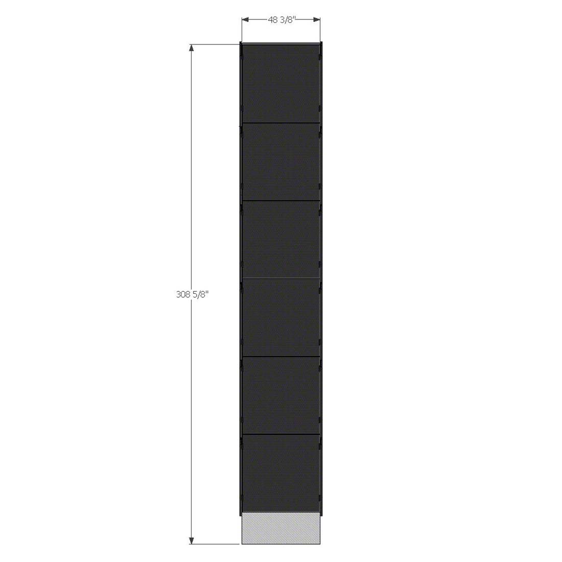 Rampa de acceso para artistas y equipos, de aluminio, estrecha y recta de 7,84 x 1,23 m, para escenarios de eventos.jpg
