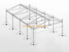 Sistema de armadura de techo de aluminio de gran luz de 80x25x14m para megaeventos y estructuras temporales
