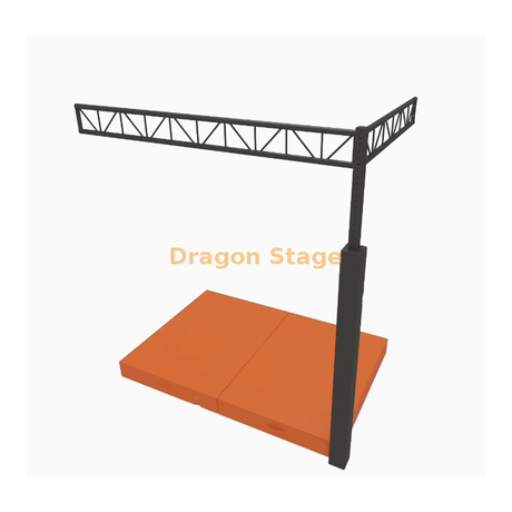 Ninja Warrior Fitness Race doble Ringlock tubo de acero jaula Base marco de pista marco de cola lateral