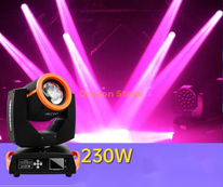 Espectáculo de lámpara de luces de escenario con cabezal móvil LED 230