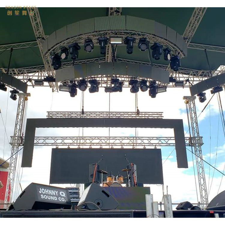 Booth Silver Concert Event Truss