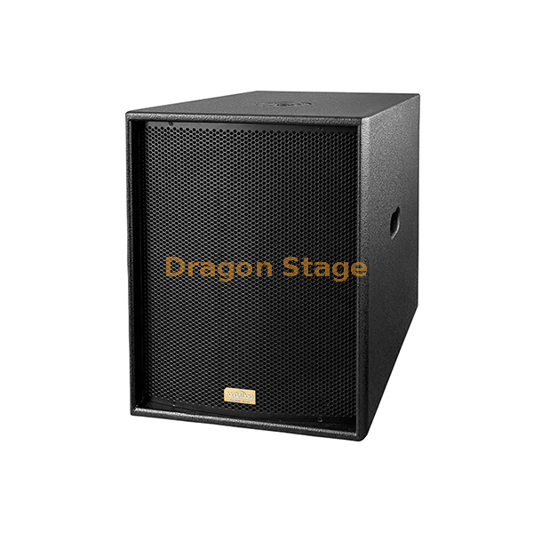 Equipo de sonido de escenario profesional Subwoofer pasivo de alta potencia de 15 pulgadas y 500 W